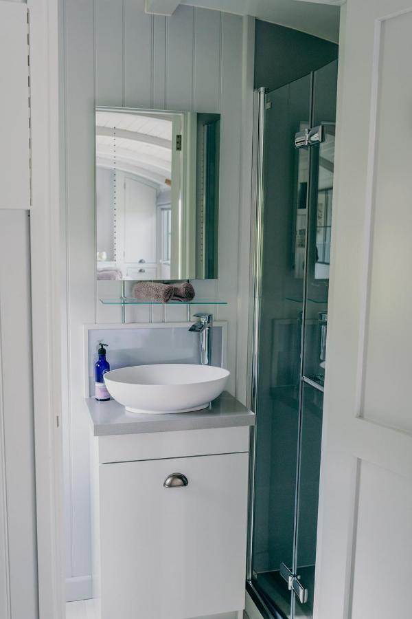 Blatchford Briar - Award Winning Private Shephards Huts With Their Own Secluded Hot Tubs Milton Abbot エクステリア 写真